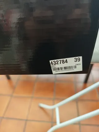 Zapatillas Munich Mujer Talla 39 Plata y Blanco