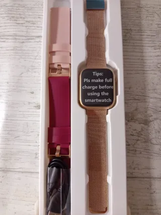 Smartwatch con 3 correas Sin Estrenar