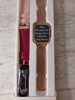 Smartwatch con 3 correas Sin Estrenar