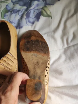 Zapatos Canterbury Talla 36.5 Beige