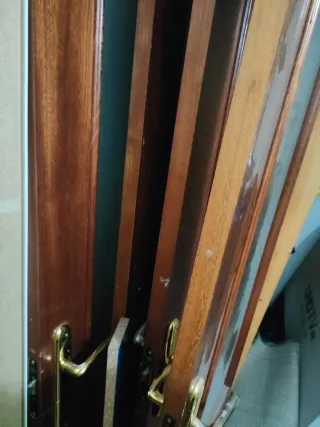 Puertas de paso madera con cristal