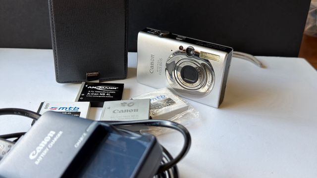 Cámara Canon IXUS 80 IS Plata sin caja