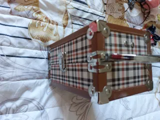 Baule e bambola Mariquita Perez in perfette condizioni