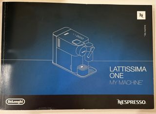 Cafetera Nespresso Lattissima One DeLonghi
