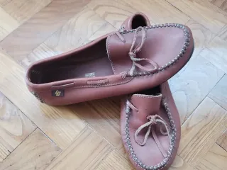 Mocasines LG piel marrón talla 38