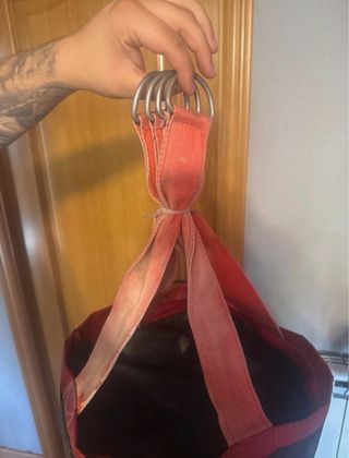 Saco de boxeo Lonsdale + guantes + cintas