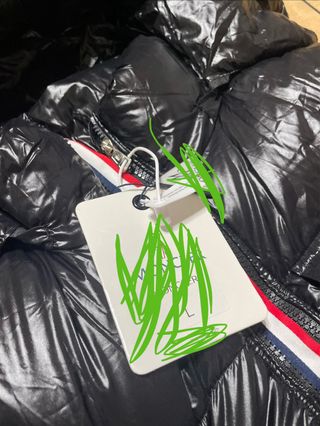 Moncler Piumino Nero Lucido (Rep)