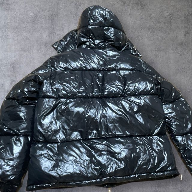 Moncler Piumino Nero Lucido (Rep)