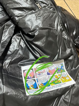 Moncler Piumino Nero Lucido (Rep)