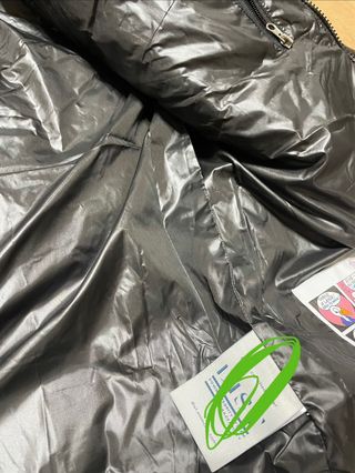 Moncler Piumino Nero Lucido (Rep)