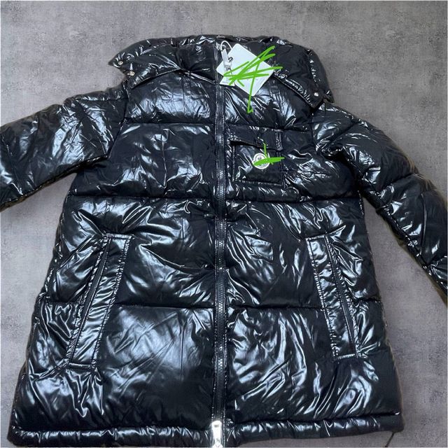 Moncler Piumino Nero Lucido (Rep)
