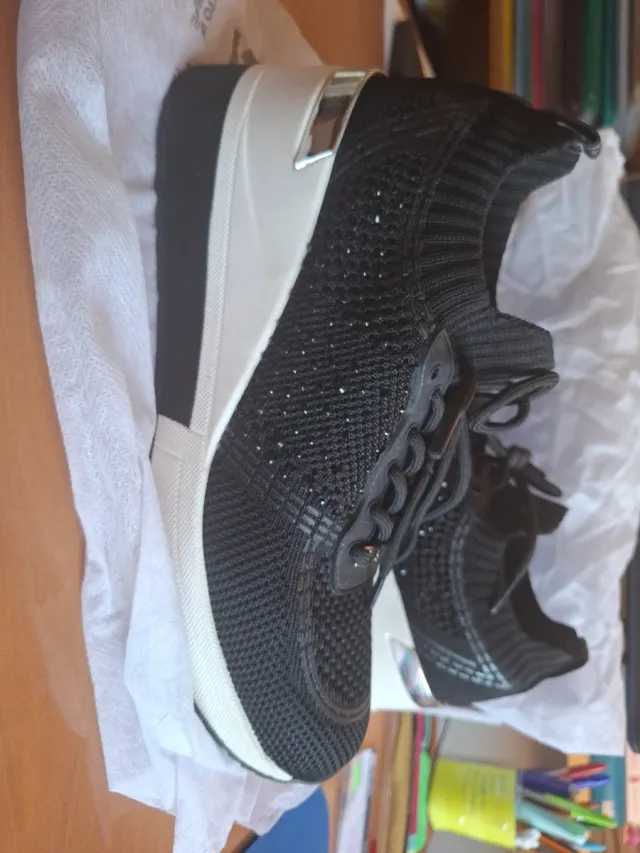 Zapatillas XTI Mujer Negras Talla 38