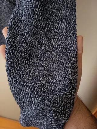 Camisola homem Salsa azul/cinza