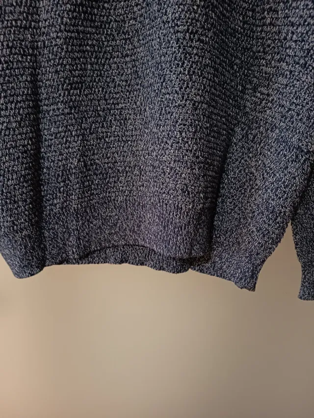 Camisola homem Salsa azul/cinza