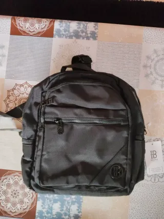 Mochila urbana ID BAG negra