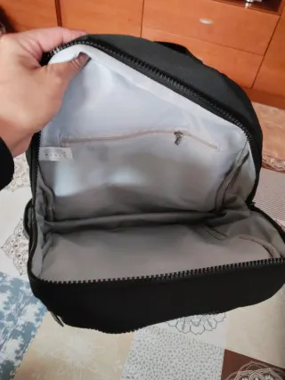 Mochila urbana ID BAG negra