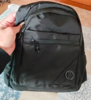 Mochila urbana ID BAG negra