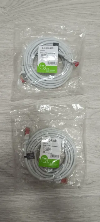 Cable Red LogiLink S/FTP Cat 6 5m