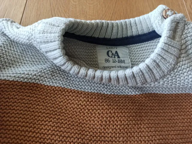 Pack 2 jerseys C&A T. 86 (12-18 meses)