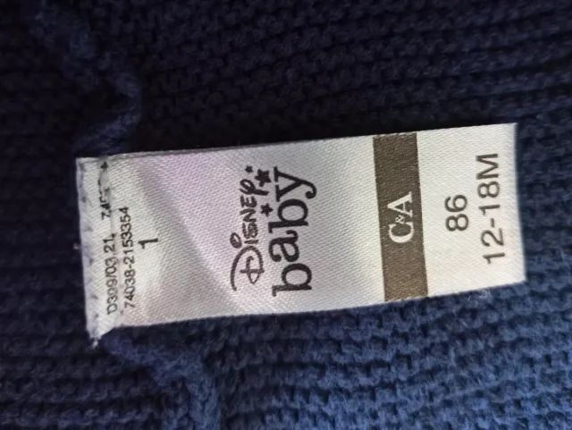 Pack 2 jerseys C&A T. 86 (12-18 meses)