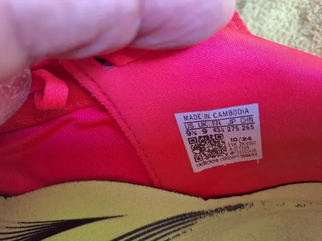 Botas de fútbol Adidas Predator Rojas