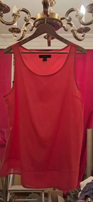 Blusa tirantes de Atmosfere naranja Talla 42