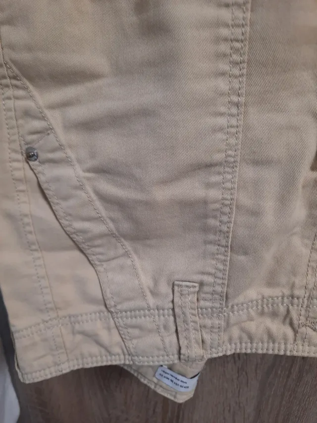 Pantalón cargo Bershka T38 Beige