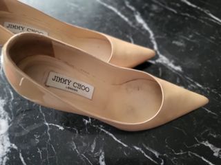 Zapatos de tacón Jimmy Choo beige