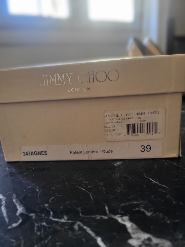 Zapatos de tacón Jimmy Choo beige
