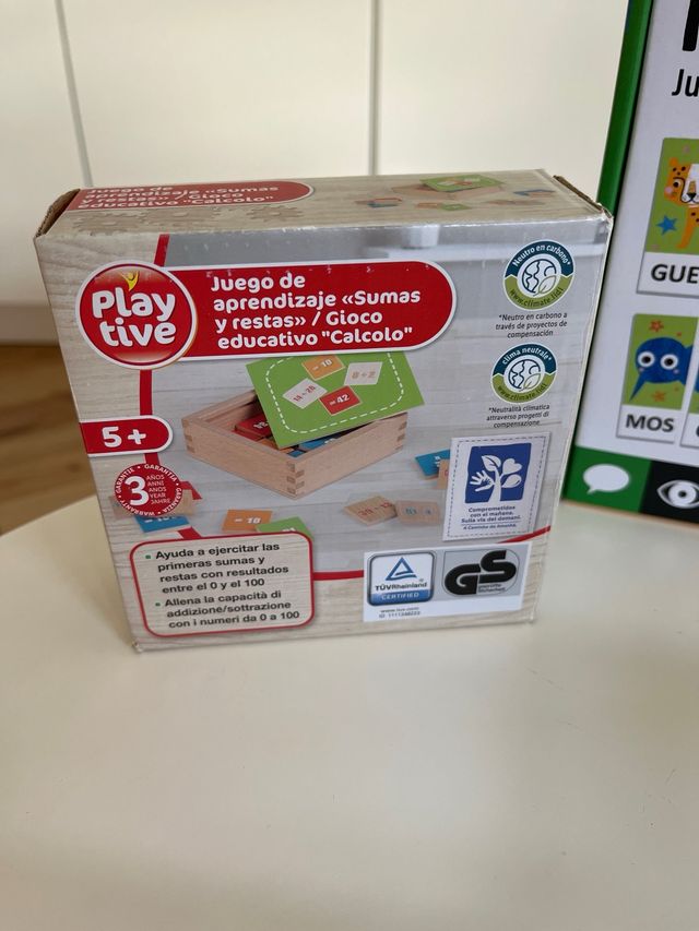 Lote 4 Juegos de Mesa Educativos +3