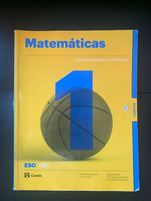 Matemáticas 1 ESO LOMLOE