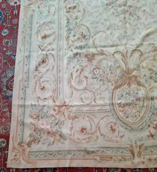 Tappeto Aubusson 285 x 185 cm