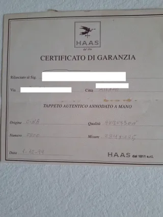 Tappeto Aubusson 285 x 185 cm