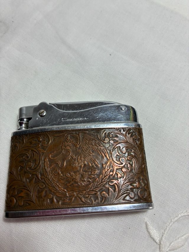 Encendedor Cobre Estilo Azteca Super Lighter.
