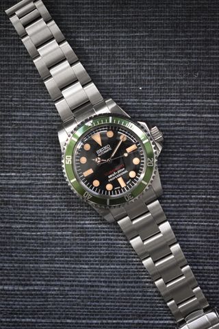 Seiko Submariner NH35 Mod Automático Vintage