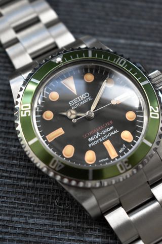 Seiko Submariner NH35 Mod Automático Vintage