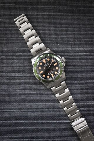 Seiko Submariner NH35 Mod Automático Vintage