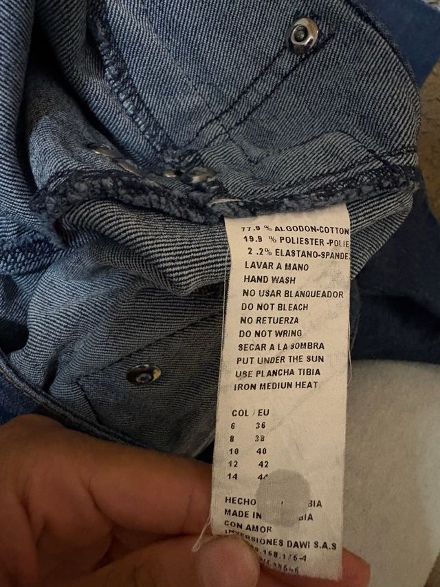 Pantalón Colombiano Mujer Talla 40