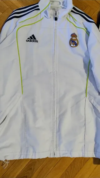 Chándal Vintage Real Madrid Adidas Azul Blanco