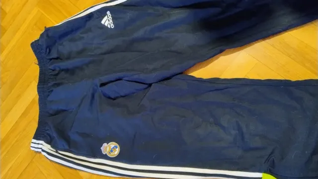 Chándal Vintage Real Madrid Adidas Azul Blanco