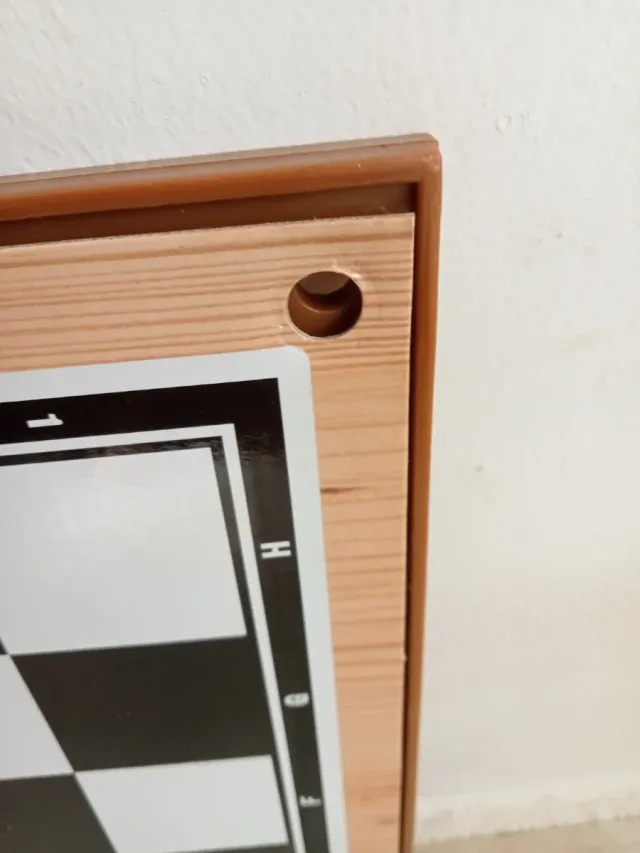 Ajedrez y Damas Juego 2 en 1