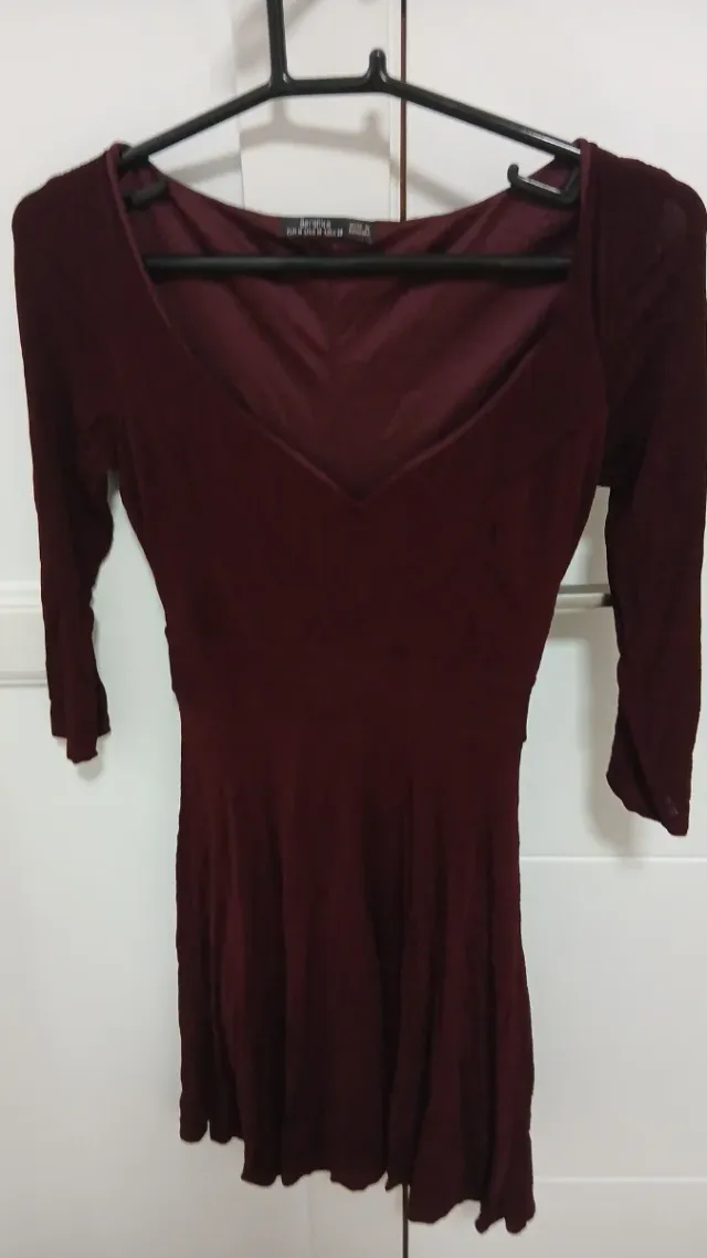 Vestido Bershka morado talla m