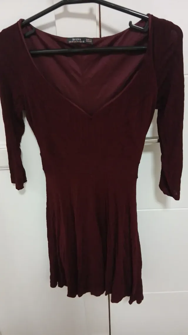 Vestido Bershka morado talla m