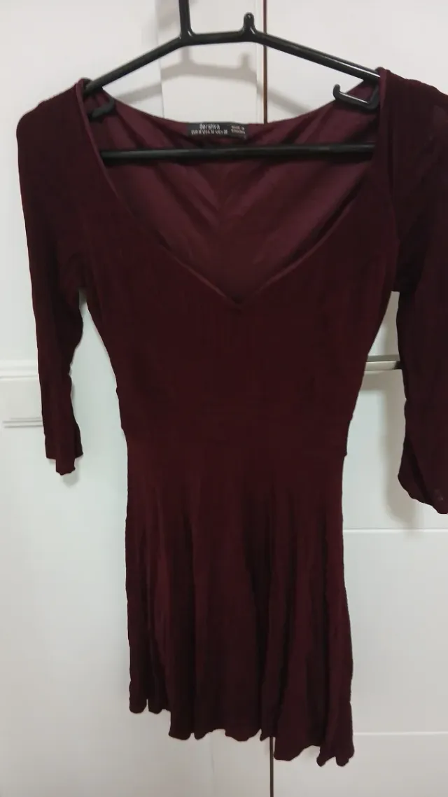Vestido Bershka morado talla m