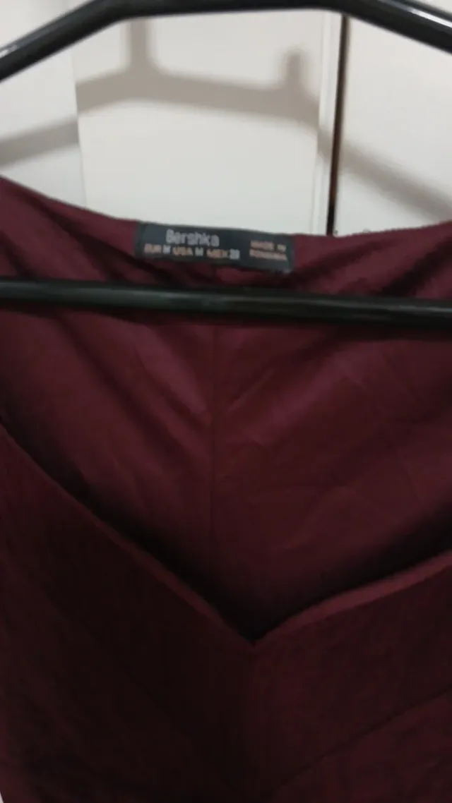 Vestido Bershka morado talla m