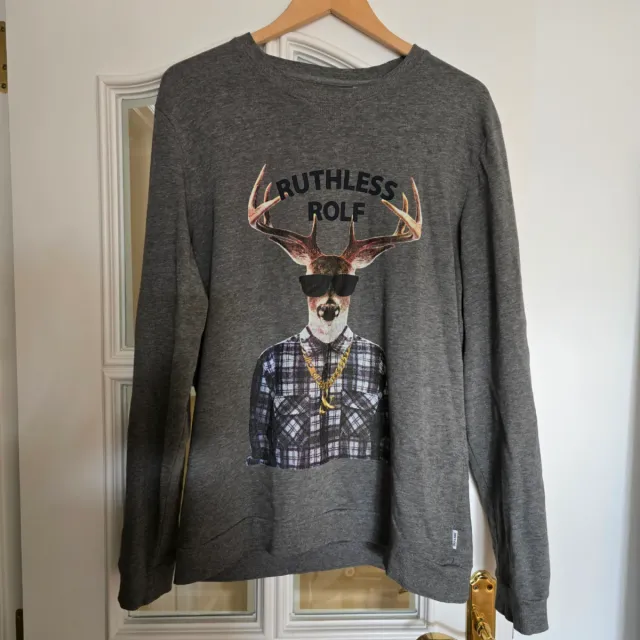 Sudadera Only & Sons Talla M-L Gris