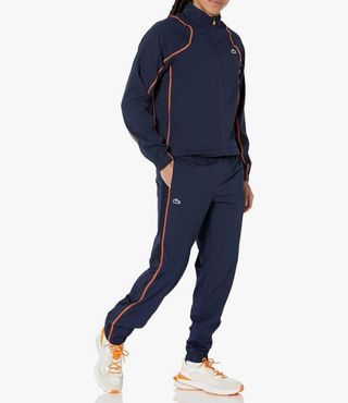 Chándal Lacoste Sport Azul Naranja