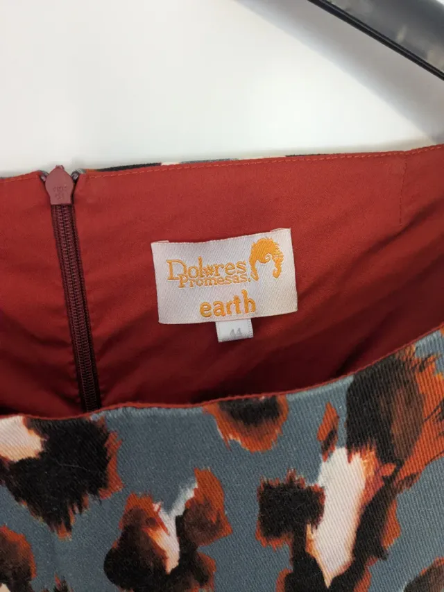 Vestido Dolores Promesas T44 Animal Print