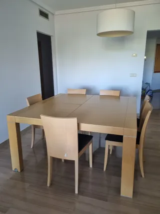 Mesa de comedor con 6 sillas