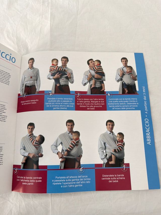 Faja portabebés babywrap Quaranta Settimane